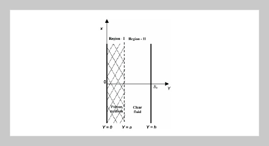 Magnetohydrodynamic Convection Effects with Viscous and Ohmic Dissipation in a Vertical Channel Partially Filled by a Porous Medium